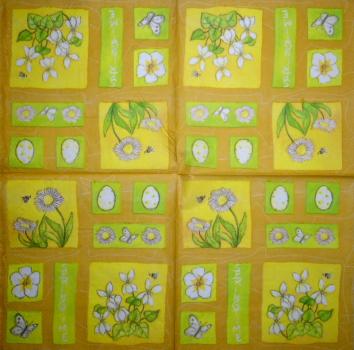 033 Gänseblümchen - 3-ply - (blue) - Ihr